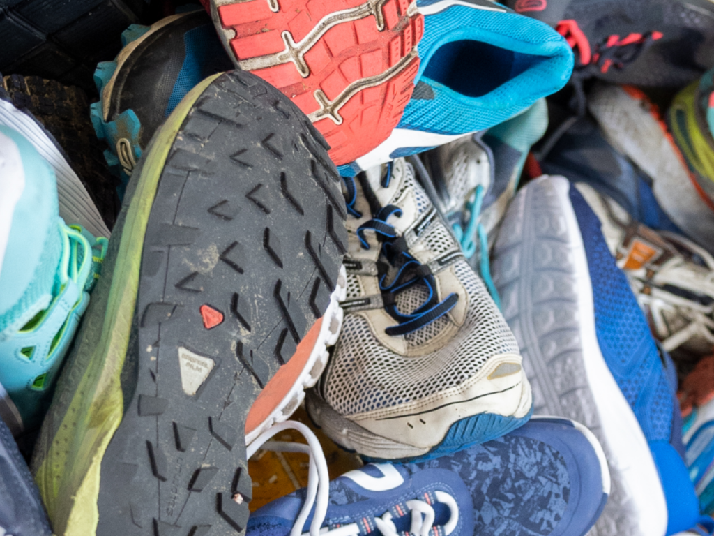 Schuh-Recycling